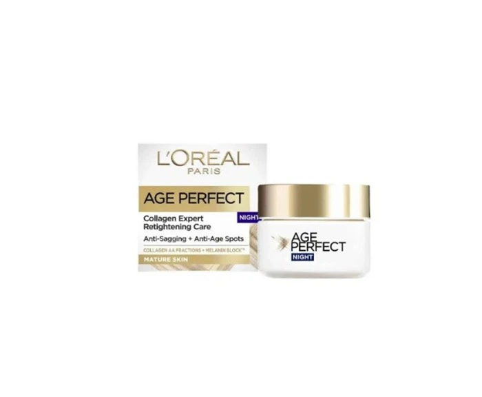 Crema de noapte FERMITATE 55+ L'Oreal AGE PERFECT 50ml